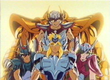 Seiyar aidé de tous ses amis et de l'armure d'Or !