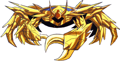 L'armure d'Or du Cancer... AIIIIE-EUH... elle vient de me pincer !